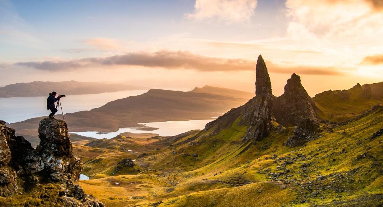 Heatherland Cottage Portree Bagian luar foto